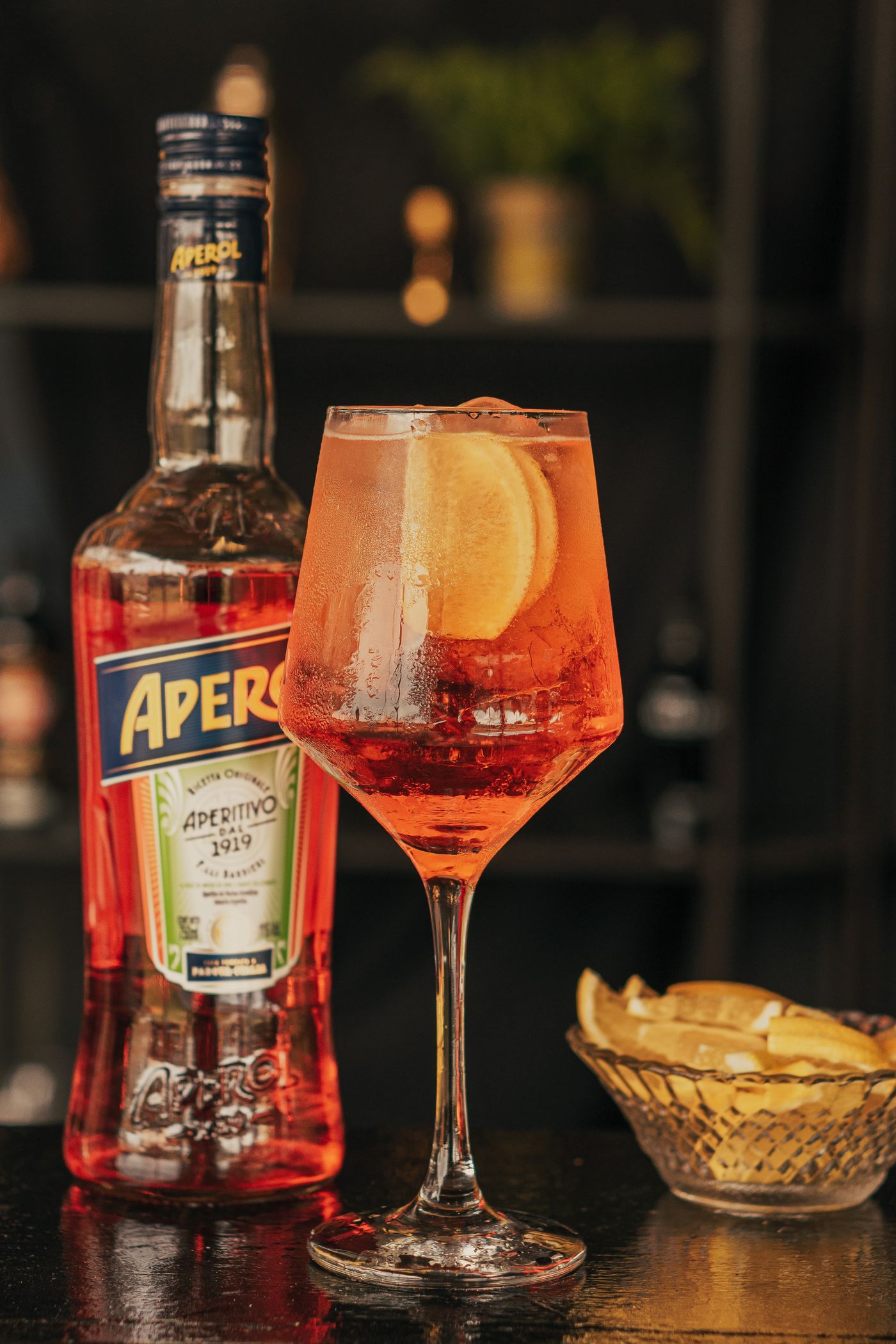 Cocktail au bar